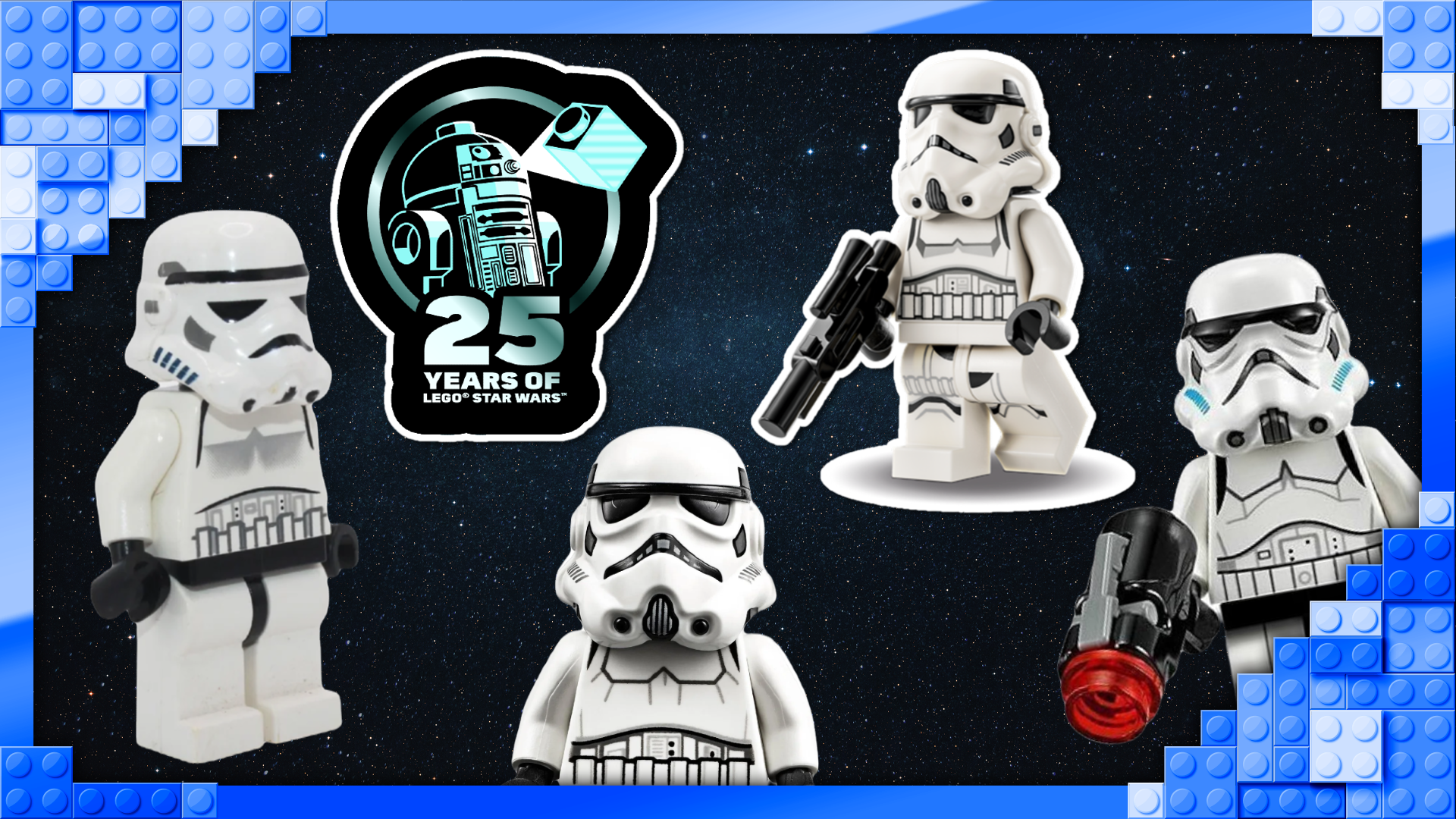 How the LEGO Star Wars Stormtrooper has changed over 25 years