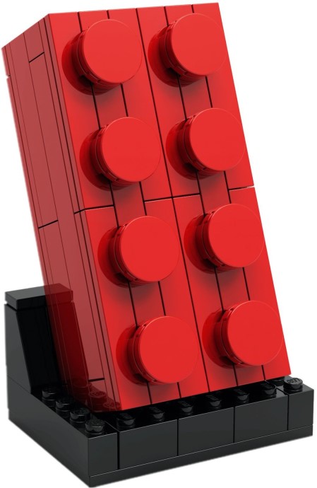 LEGO 6313291 Buildable 2x4 Red Brick