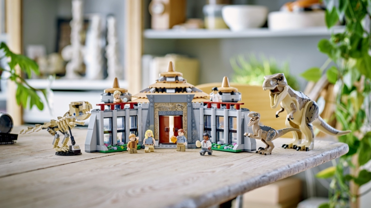 LEGO Jurassic Park reveal sparks fan creativity