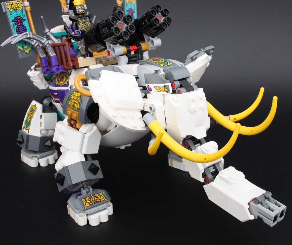 LEGO Monkie Kid 80043 Yellow Tusk Elephant review 29 1024x859