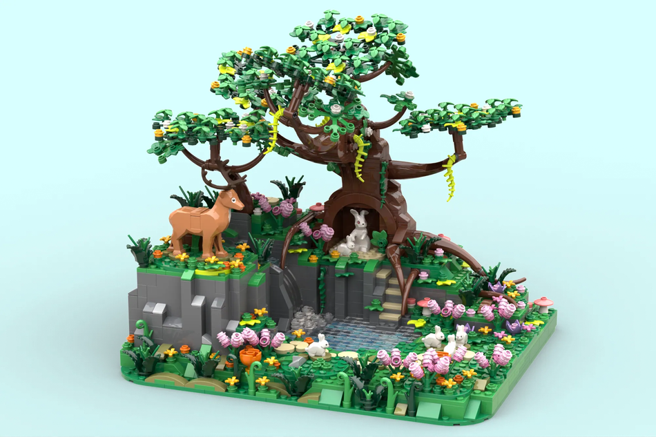 LEGO Ideas Flora and Fauna The Old Oak