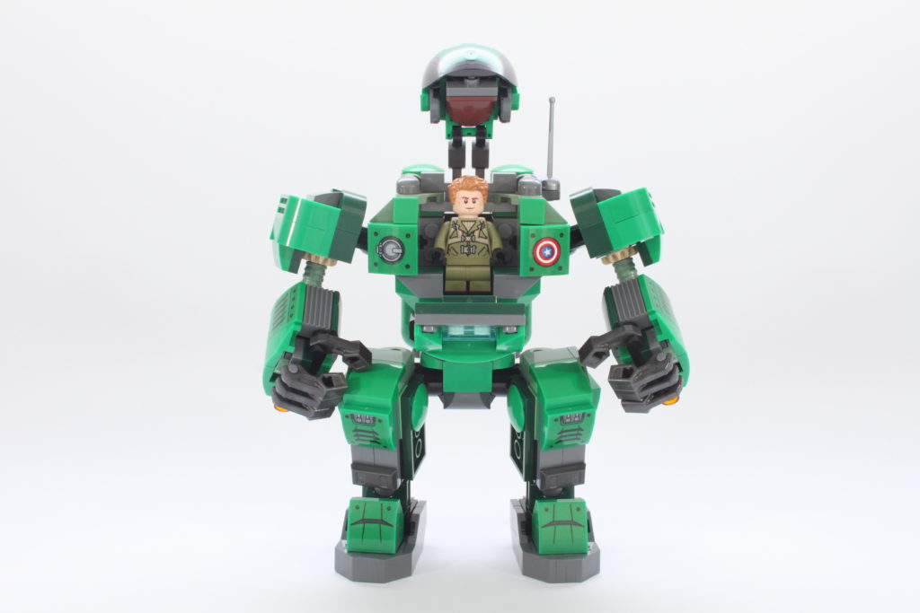 LEGO Marvel 76201 Captain Carter and the Hydra Stomper review open 2