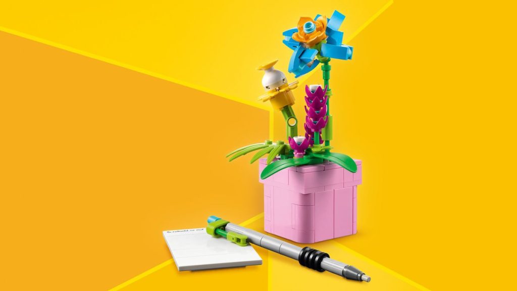 LEGO Creator 3 in 1 31169 Typewriter With Flowers 10 1024x576
