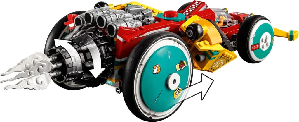 LEGO Monkie Kid 80015 Monkie Kids Cloud Roadster 6