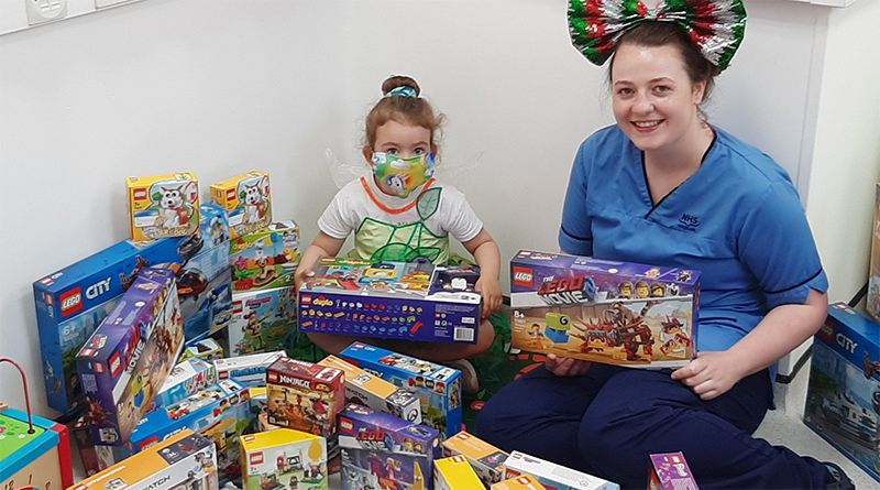 Fairy Bricks delivers £2,000 of LEGO sets to NHS Shetland