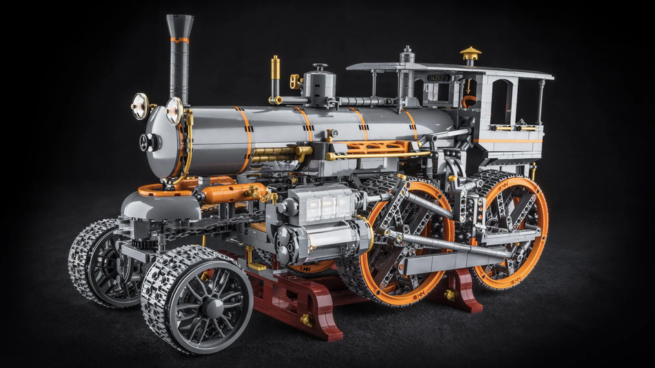 LEGO Ideas Steam Tractor