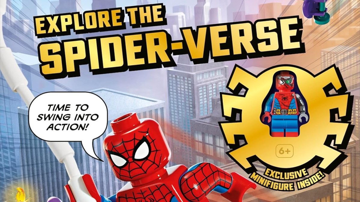 LEGO Marvel Spider-Verse book minifigure revealed