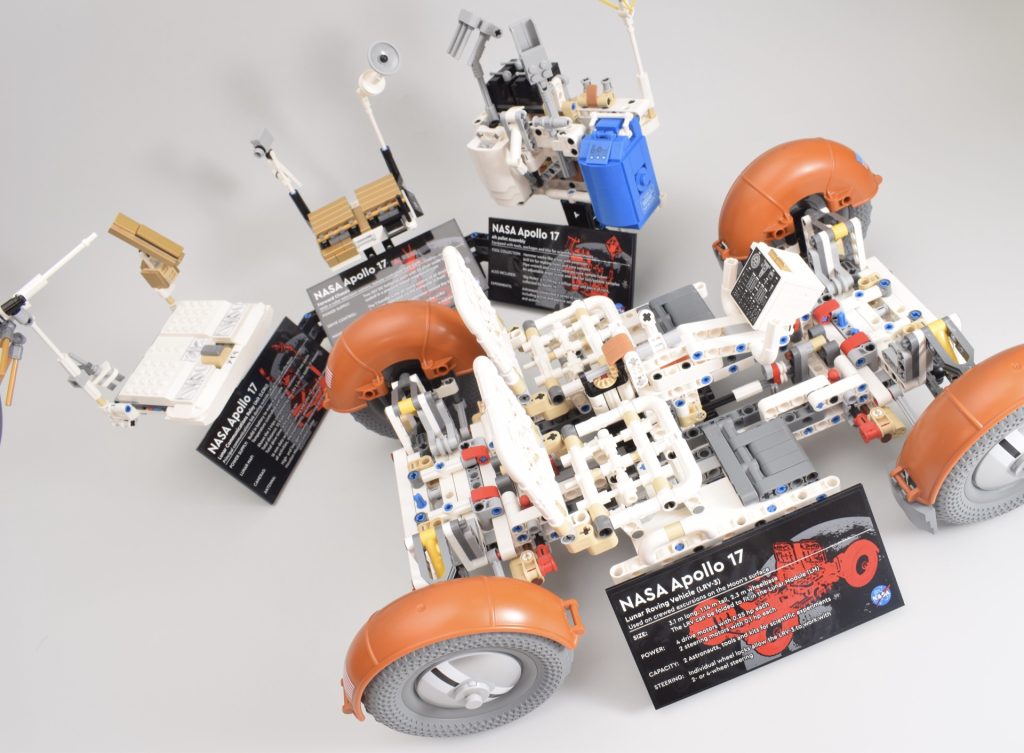 LEGO Technic 42182 NASA Apollo Lunar Roving Vehicle LRV review 23 1024x753