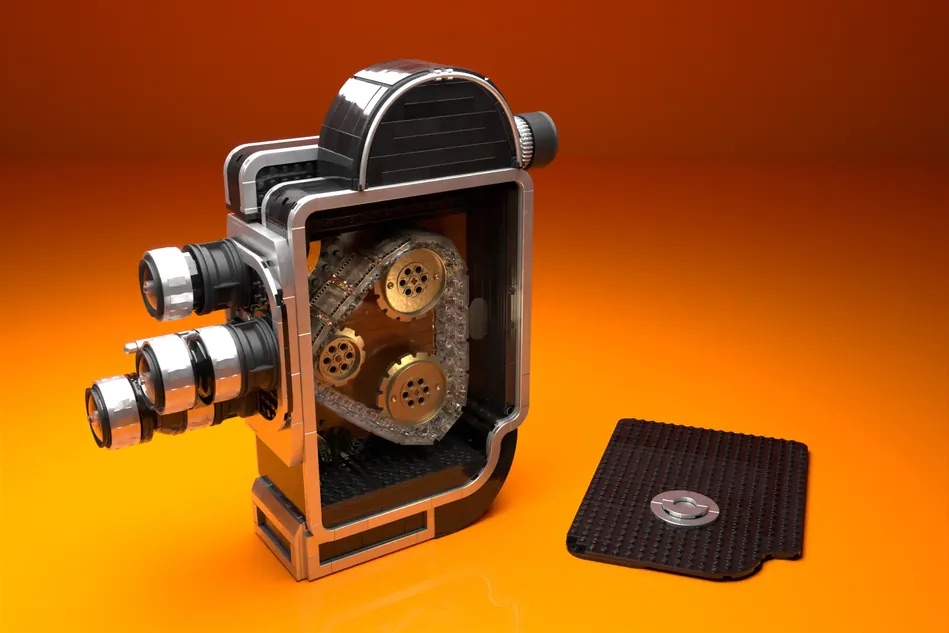LEGO Ideas Bolex 16mm Camera 6