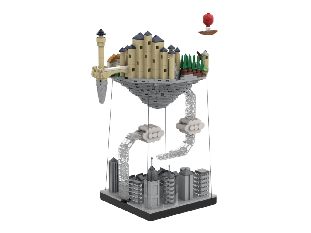 LEGO Ideas Floating Island Tensegrity 3
