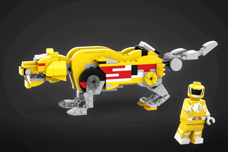 LEGO Ideas Go Go Power Rangers LEGO Megazord 11