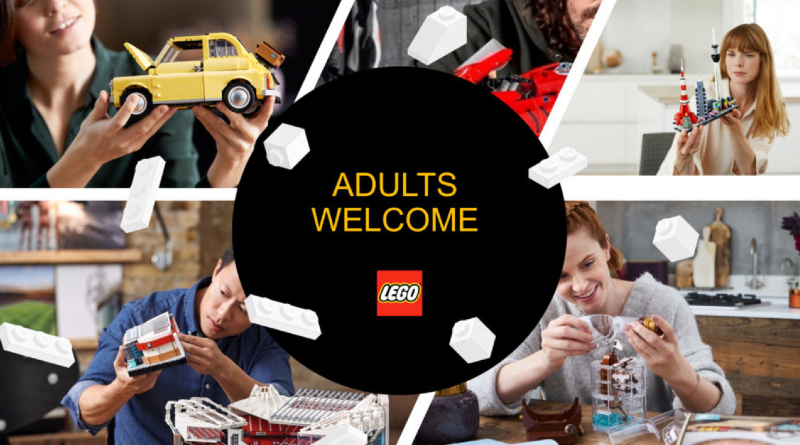 LEGO launches new 'Adults Welcome' catalogue