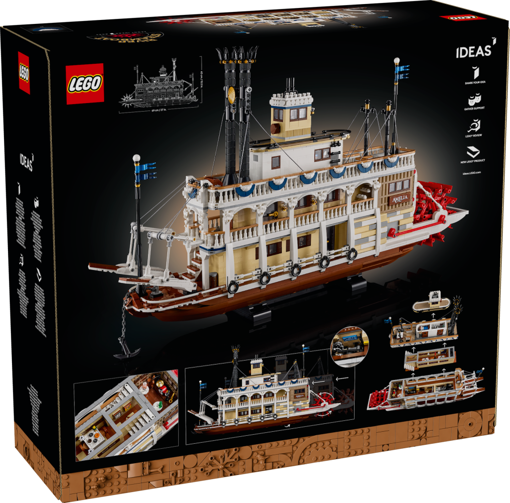 LEGO Ideas 21356 River Steamboat box 2 1024x1010