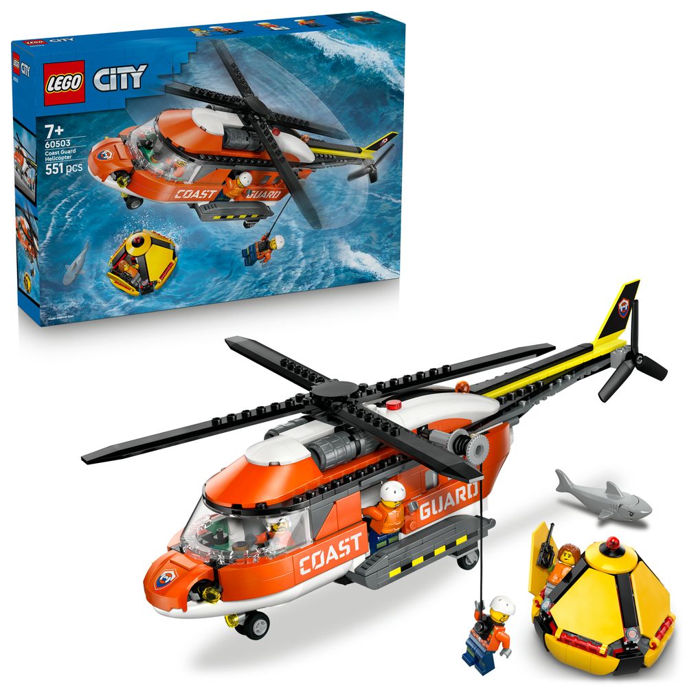 60503 LEGO Hubschrauber der Kuestenwache