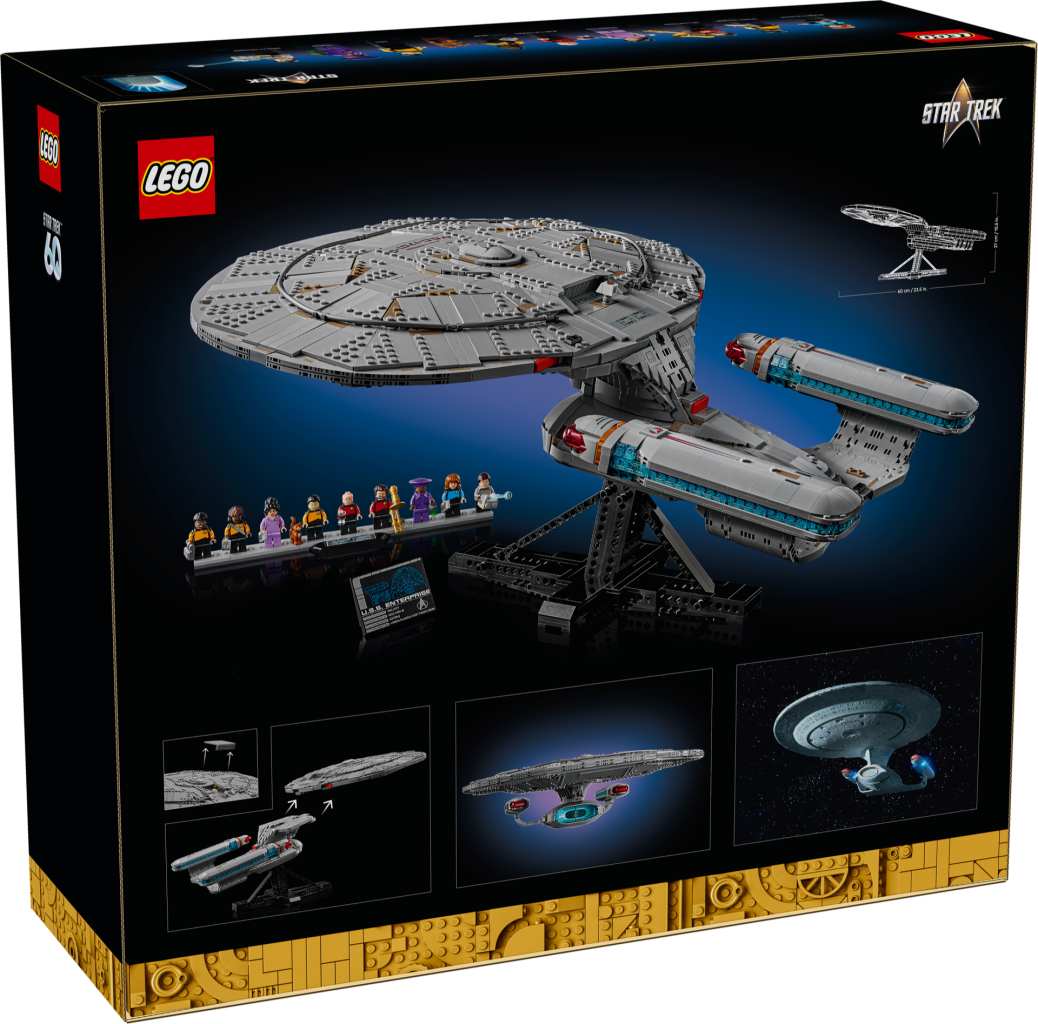 LEGO Icons 10356 U.S.S. Enterprise NCC 1701 D 3 1038x1024
