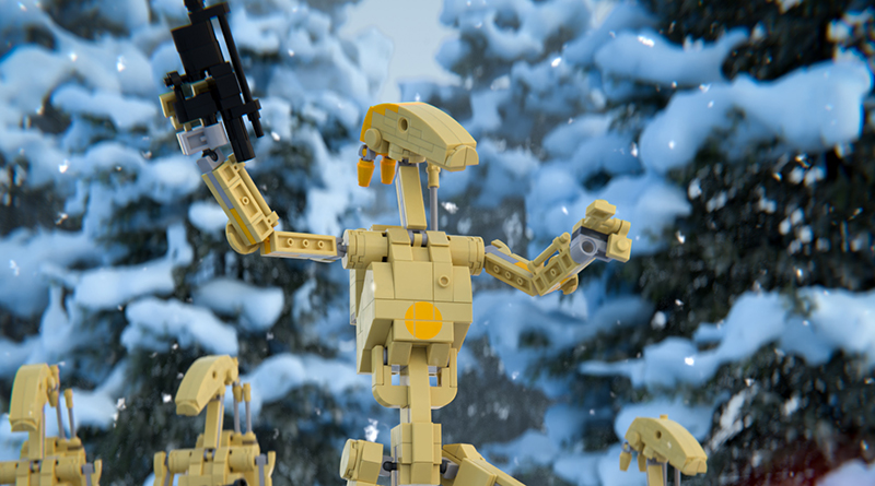 Brick Pic of the Day: Droid attack