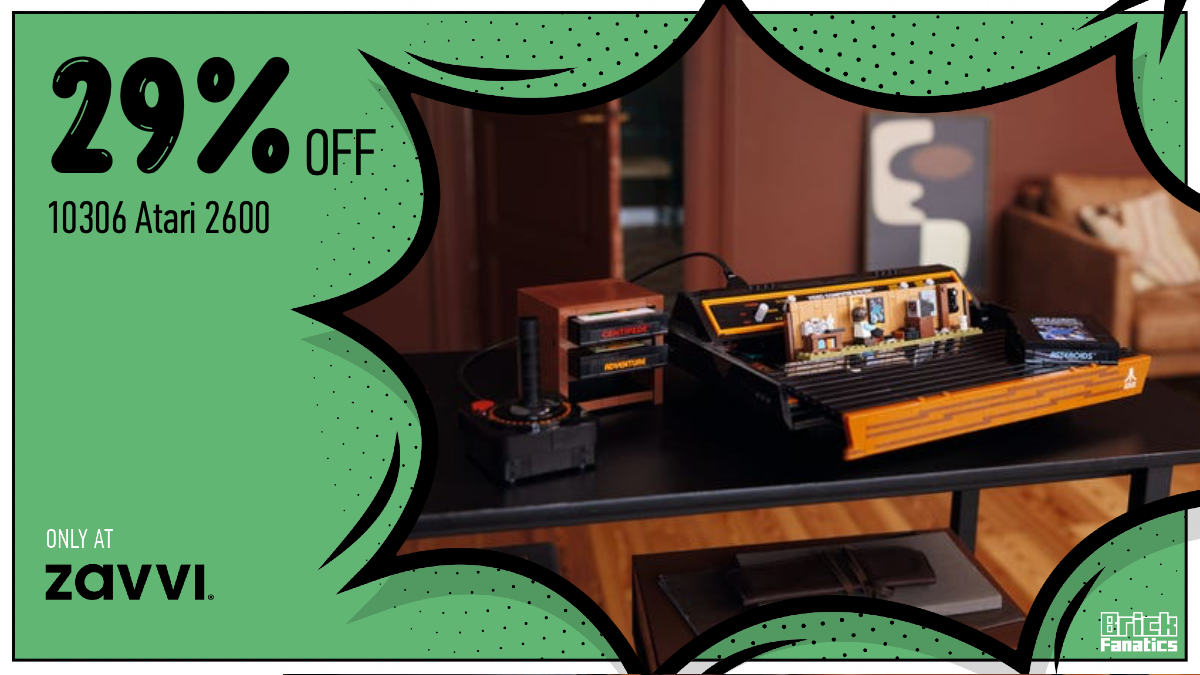 Score a huge £60 saving on 10306 Atari 2600 at Zavvi