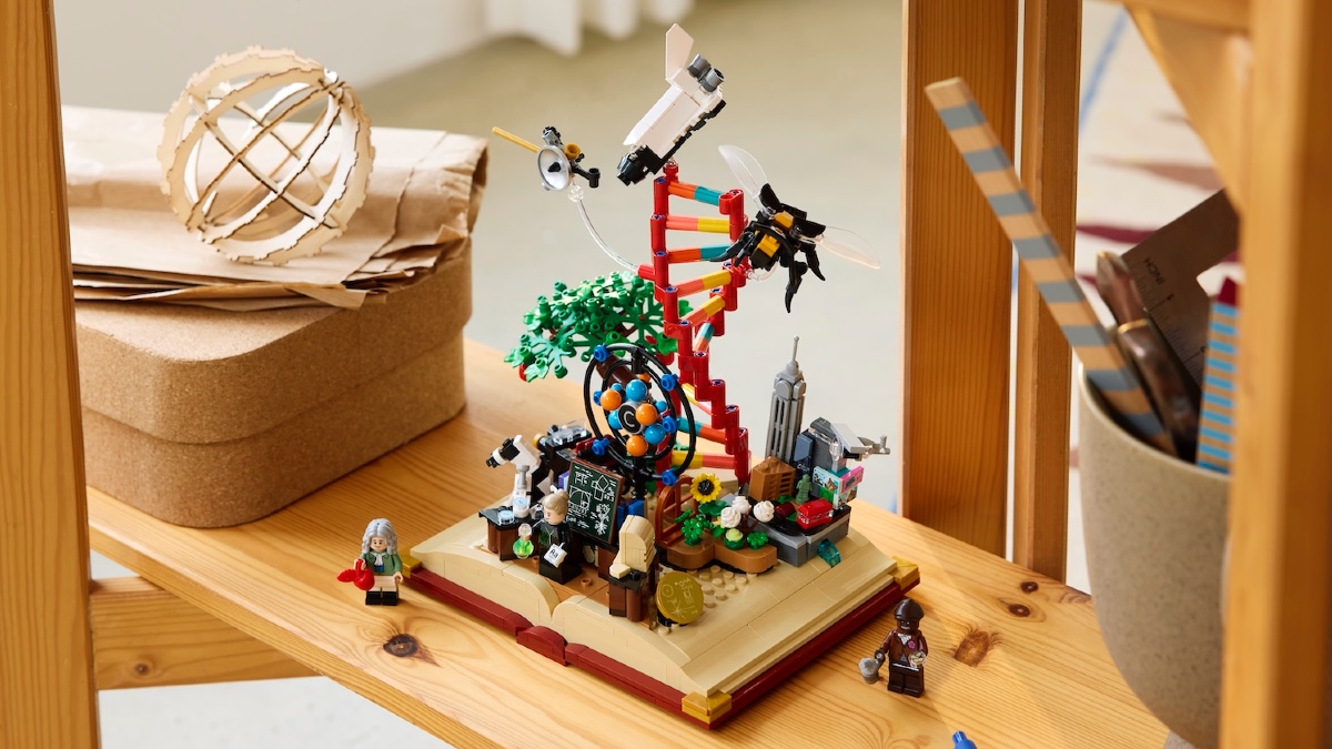 The hidden references of LEGO Ideas 21355 The Evolution of STEM