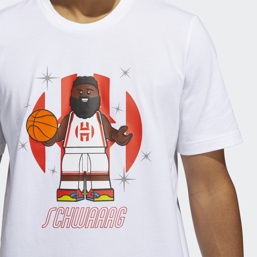 LEGO NBA Adidas James Harden shirt 12