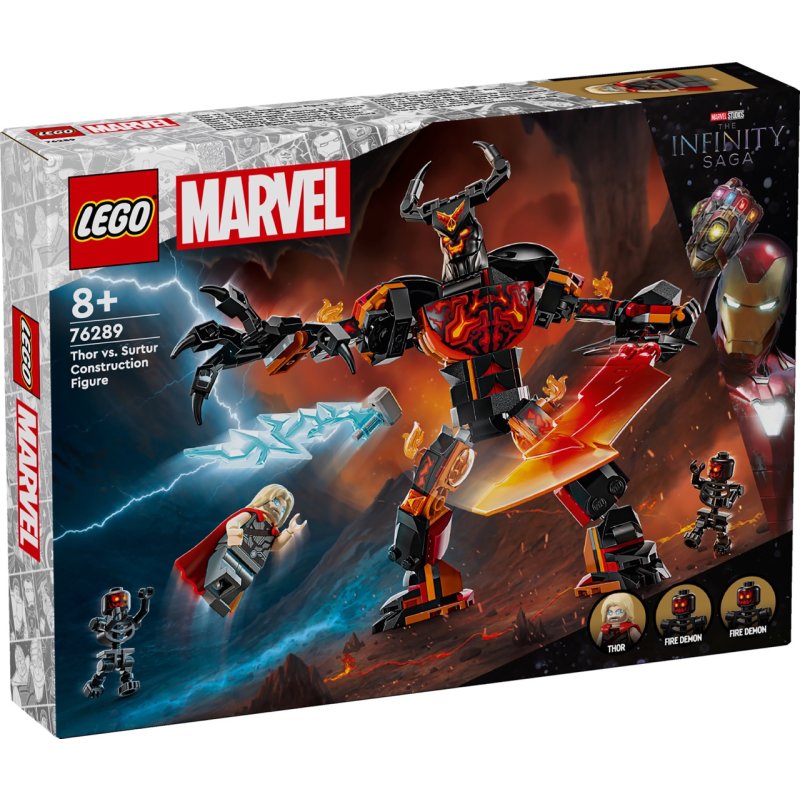 lego marvel super heroes 76289 thor vs surtur baufigur