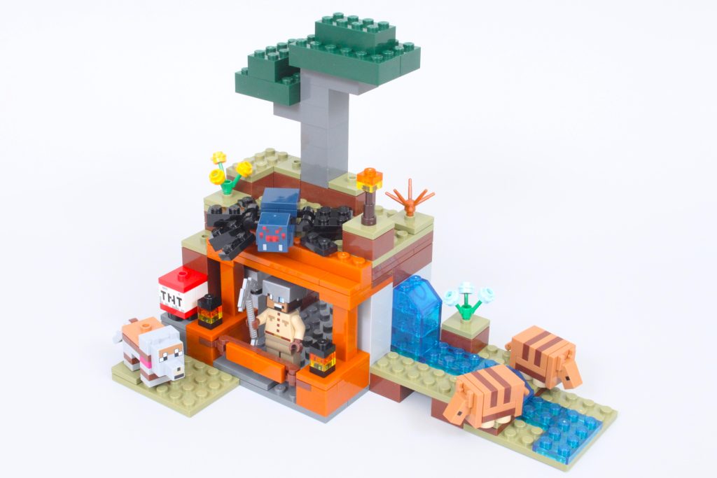 lego minecraft 21269 The Armadillo Mine Expedition review 2 1024x683