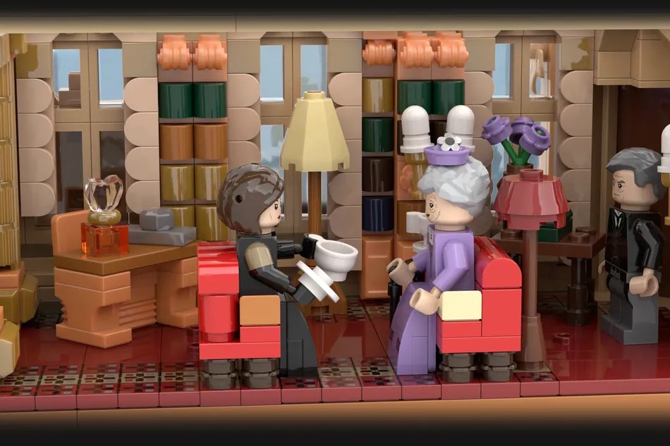 LEGO Ideas Downton Abbey Highclere Castle 8