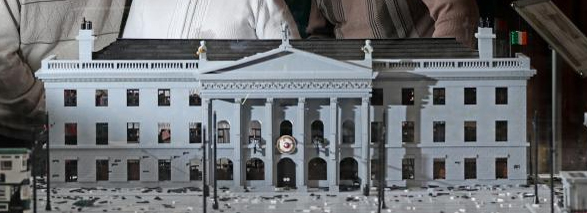 LEGO brick Easter Rising now on display