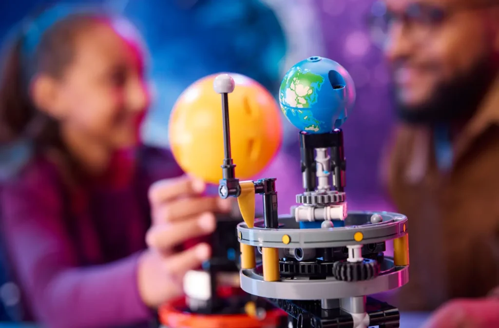 LEGO Technic 42179 Planet Earth and Moon in Orbit Lifestyle 2 1024x673