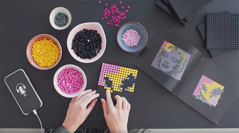 Soundtracks for LEGO Art sets available online