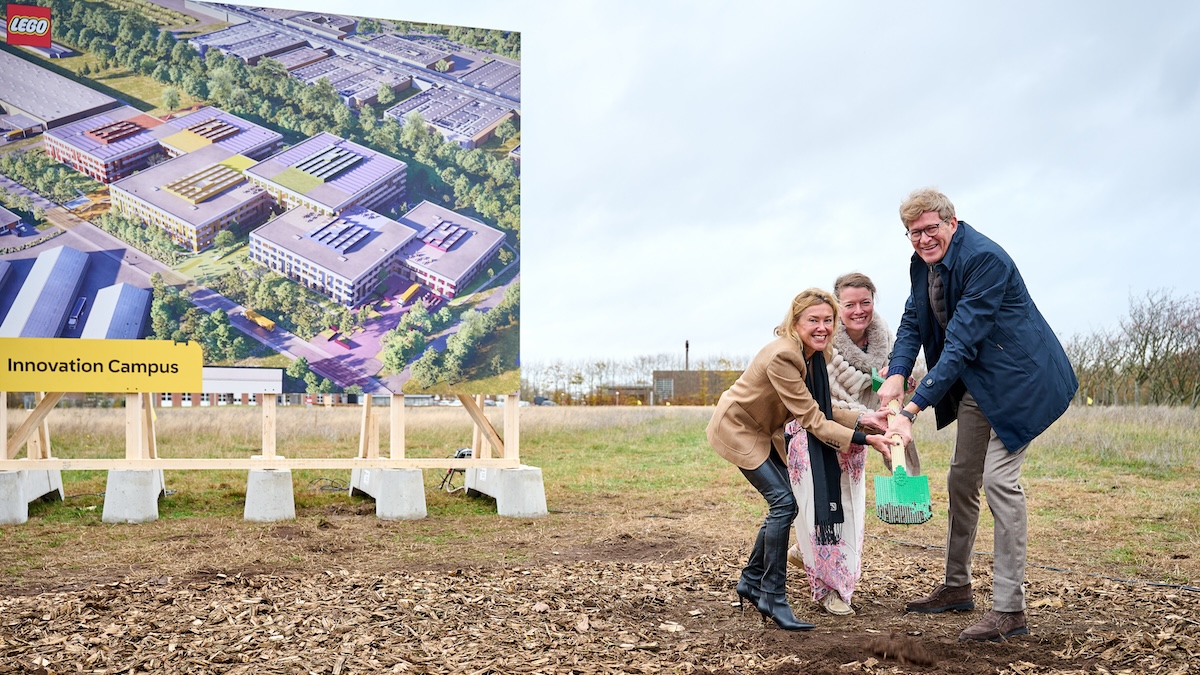 LEGO breaks ground on world's largest library of LEGO bricks