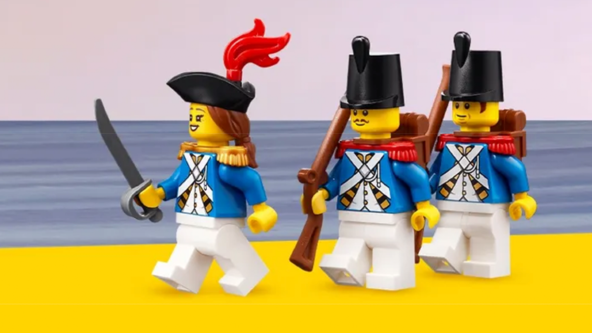 LEGO Icons 10320 Eldorado Fortress includes updated minifigures