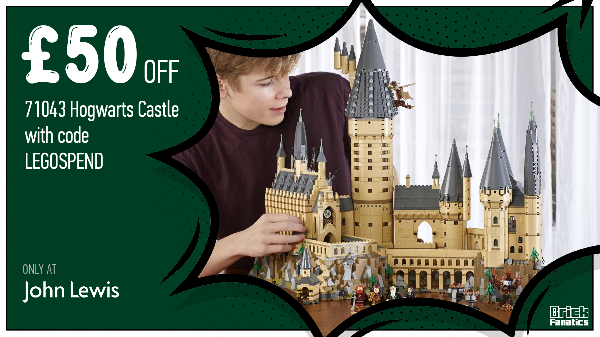 Magical code for huge savings on LEGO Harry Potter 71043 Hogwarts Castle