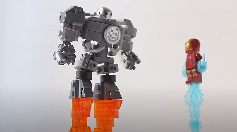 How to make a miniature LEGO Marvel Iron Monger