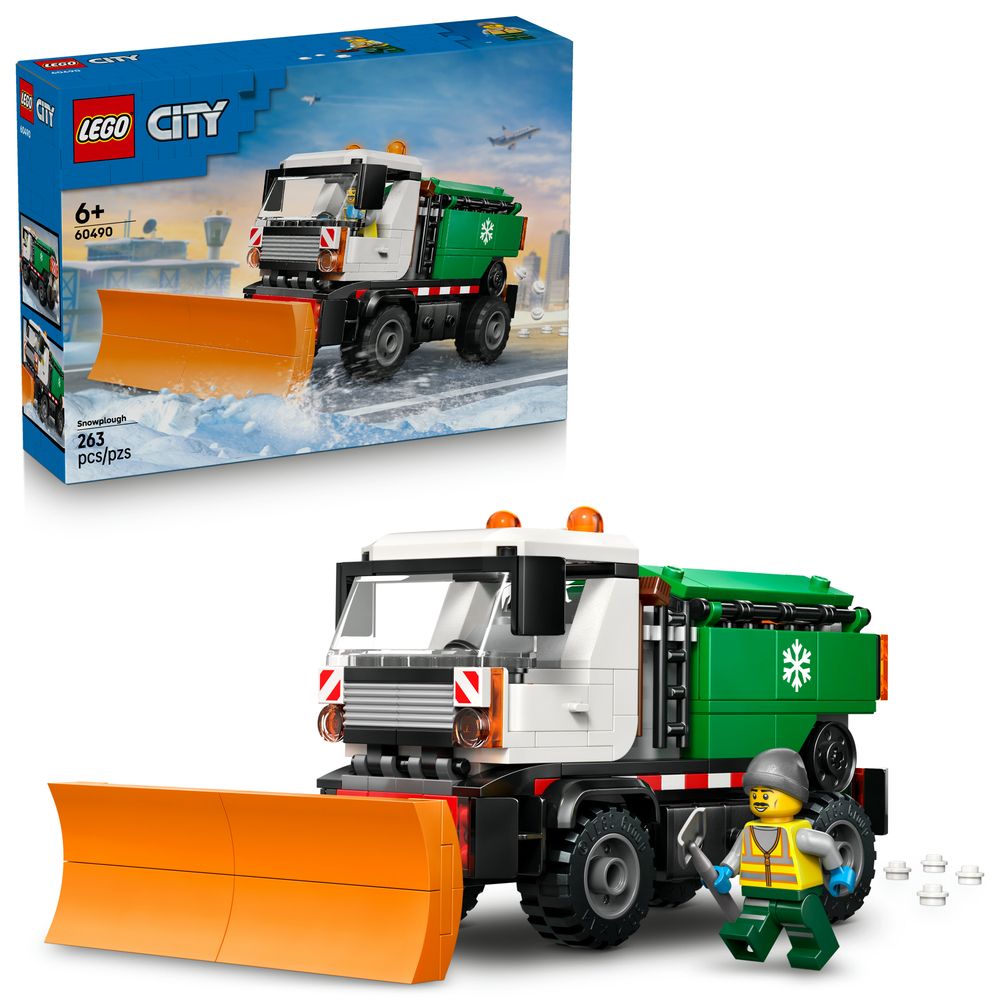 LEGO City 60490 Snowplough