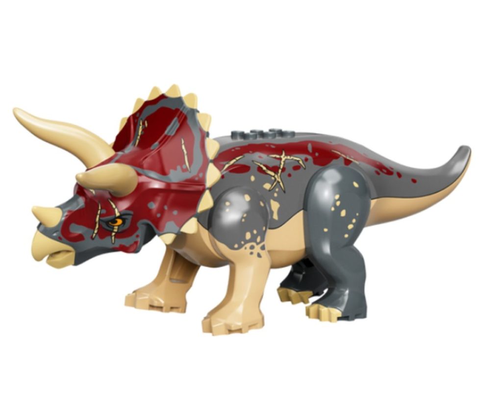 LEGO Jurassic World 76950 Triceratops Pick up Truck Ambush dinosaur 1024x835