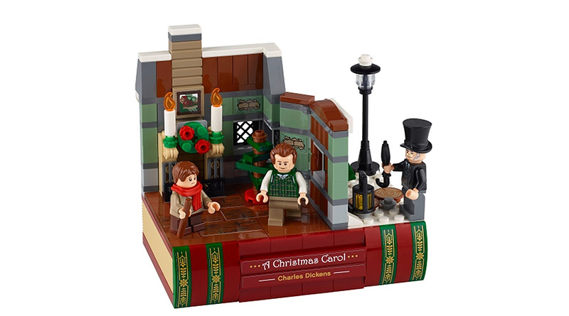 LEGO A Christmas Carol 40410 Charles Dickens Tribute set revealed