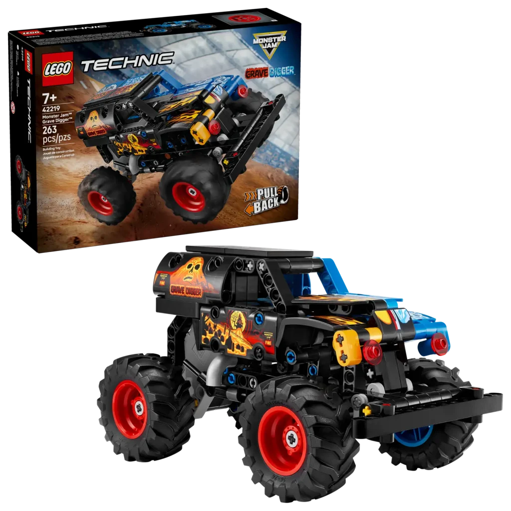 LEGO Technic 42219 Monster Jam Grave Digger Fire and Ice 1024x1024