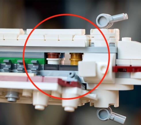 LEGO Star Wars 75376 Tantive IV stud characters