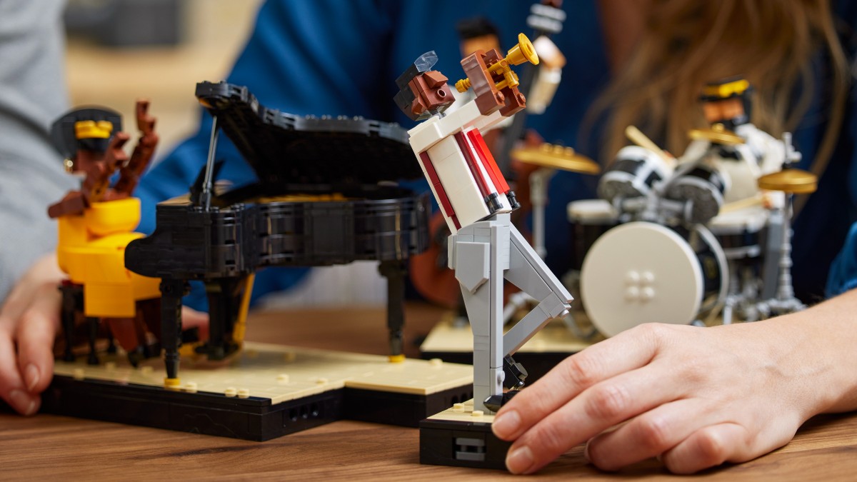 Five of the most recent music-based LEGO models