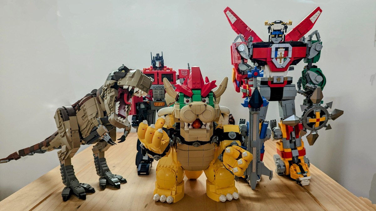 The LEGO Group’s brick-built figures look great together
