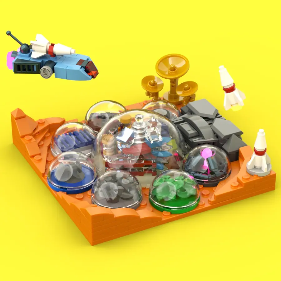 LEGO Ideas tobykenobi martian city