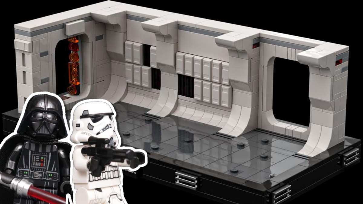 How to turn LEGO Star Wars Tantive IV into the diorama it was originally rumoured to be