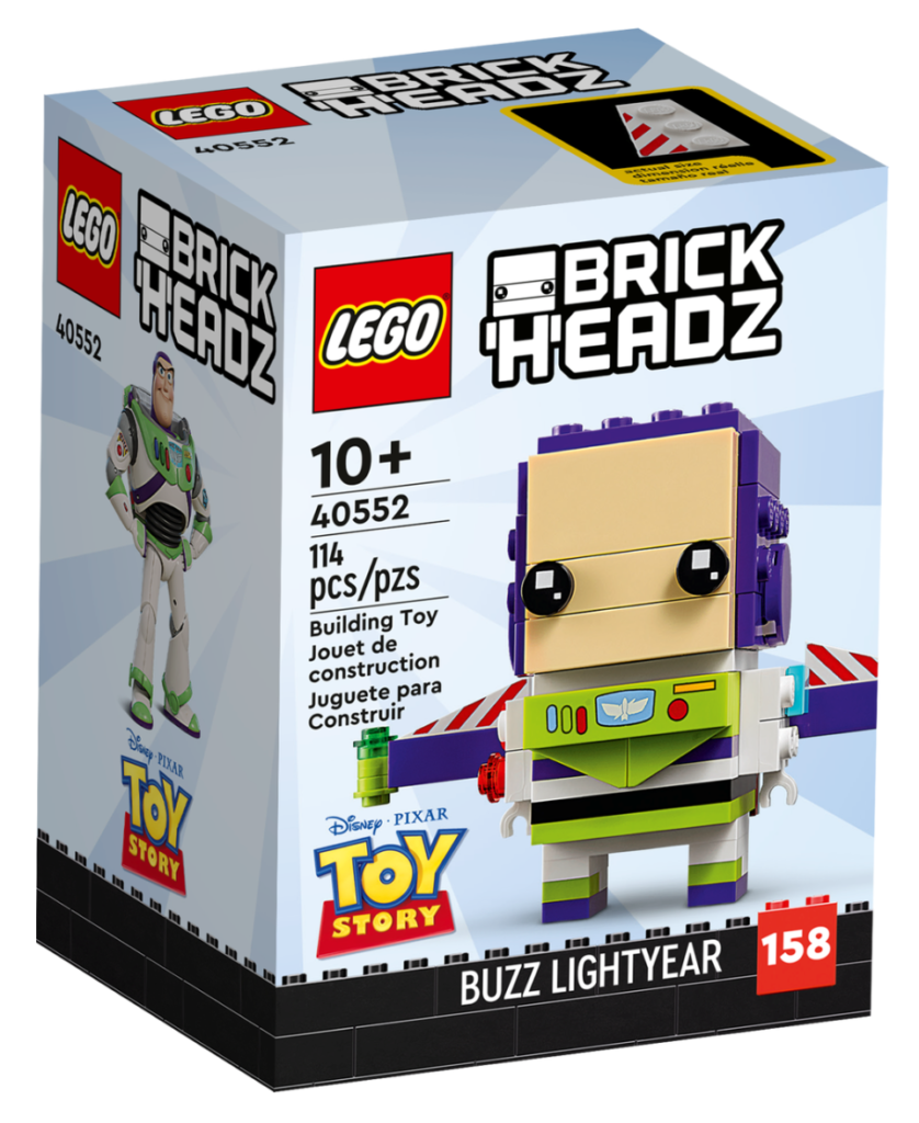 LEGO BrickHeadz 40552 Buzz Lightyear box