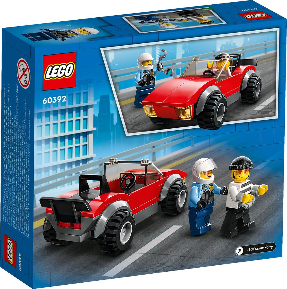 60392 Police Bike Car Chase 2