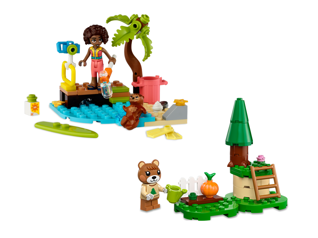 LEGO Animal Crossing 30662 Maples Pumpkin Garden Friends 30635 Beach Cleanup bundle image 1024x768