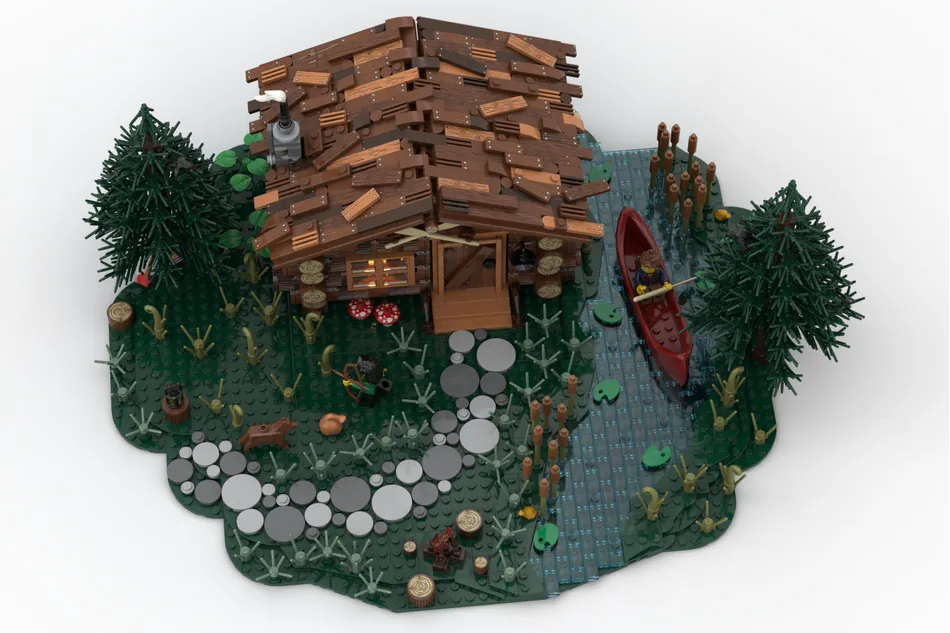 LEGO Ideas log cabin 2