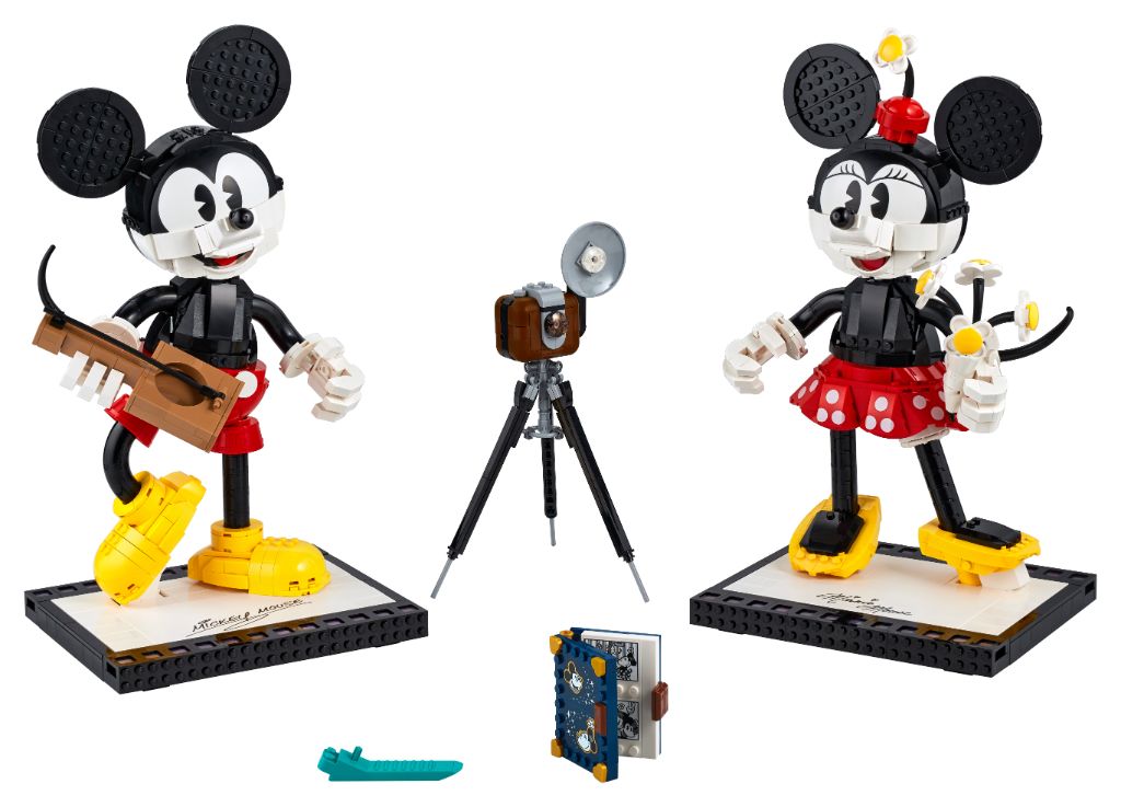 LEGO Disney 43179 Mickey Mouse and Minnie Mouse Buildable Characters 11