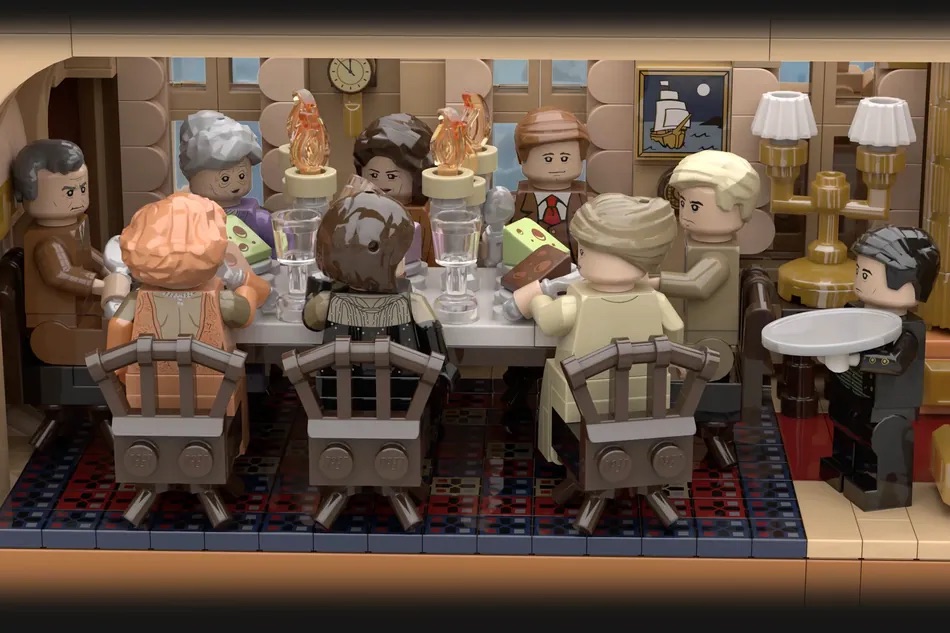 LEGO Ideas Downton Abbey Highclere Castle 7