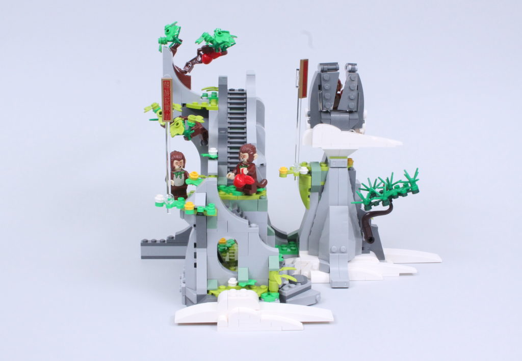 LEGO Monkie Kid 80024 The Legendary Flower Fruit Mountain review 7