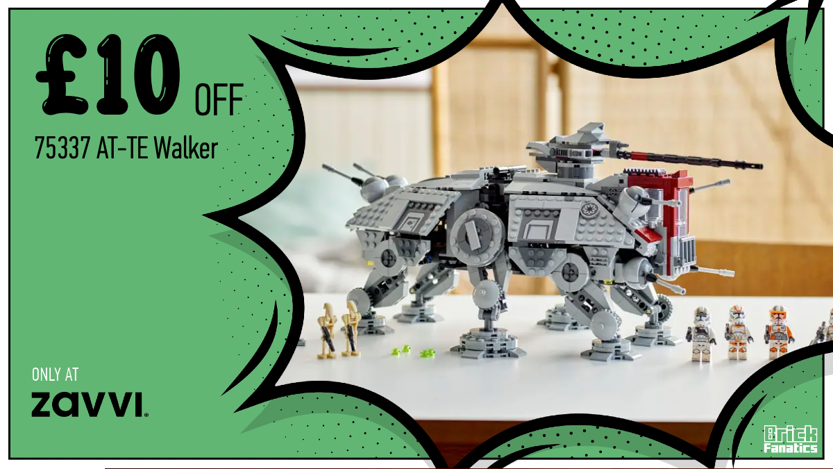 LEGO Star Wars 75337 AT-TE Walker stomps price down by £10